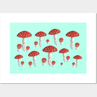 Mushroom Master Fly Agaric Posters and Art